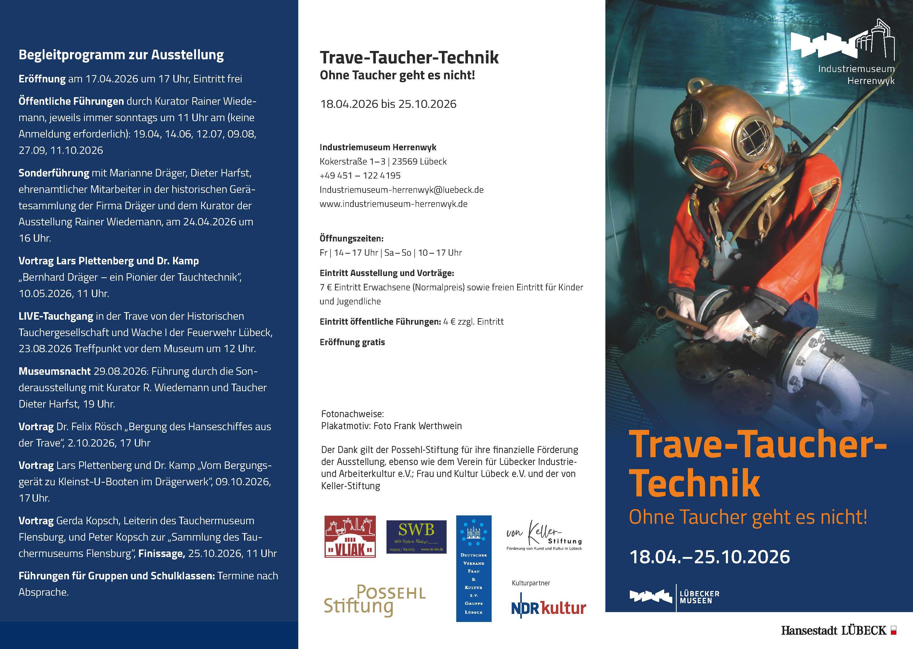 Trave-Taucher-Technik Flyer